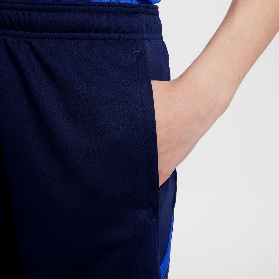 Paris Saint Germain Training Shorts Dri-FIT Strike - Midnight Navy/Hyper Royal/White Kids-SoccerKits Hub | Buy Soccer Jerseys Online